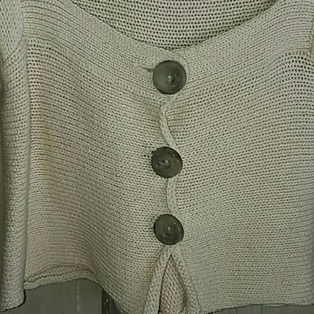Free People Knit Crop Cardigan - Picture 6 of 8